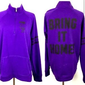 VS PINK Colorado Rockies Sweatshirt Half-Zip